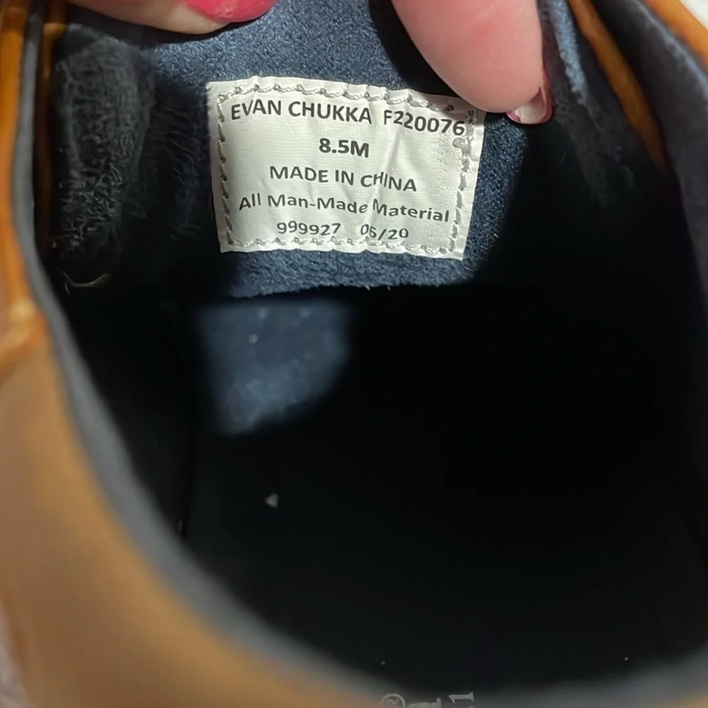 Freeman Chukka boots British tan Sz 8.5M